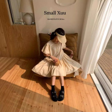 Small Xuu法式绝美温柔风连衣裙女夏季新款韩系宽松小众裙子87007