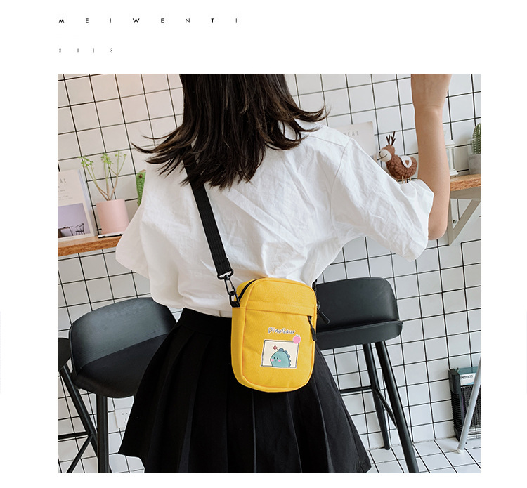 Summer small crossbody bag for girls, new small square crossbody bag for women, Japanese style small crossbody bag, casual retro style crossbody bag undefined