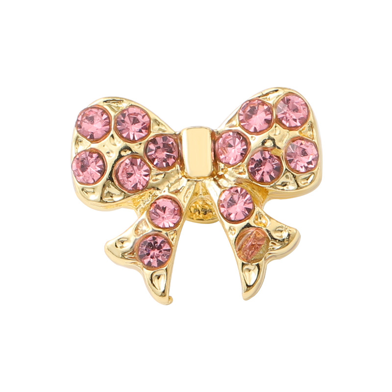 Hebilla decorativa con diamantes y lazo para correa de silicona de Apple Watch, accesorio personalizado