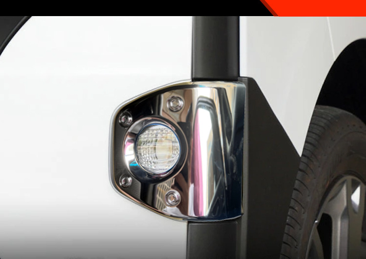 Applicable to 23 big hair Tanto Funcross modified front bumper fog lamp frame special electroplating decorative cover