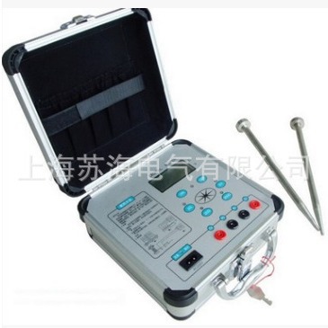 强佳BY2571防雷接地测量仪带地针数字接地电阻测试仪地阻仪接