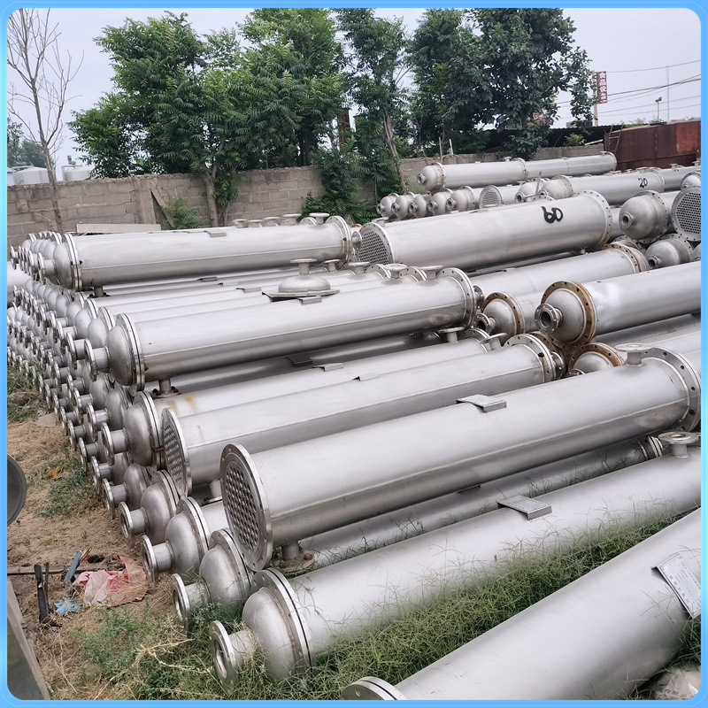 出售二手冷凝器  列管式换热设备  化工常压式换热设备