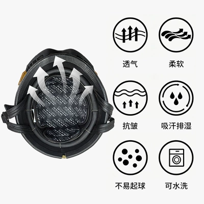 Dəbilqə (Kaska) aksesuarları Washable, Motorcycle Helmet Inner Lining Pads for