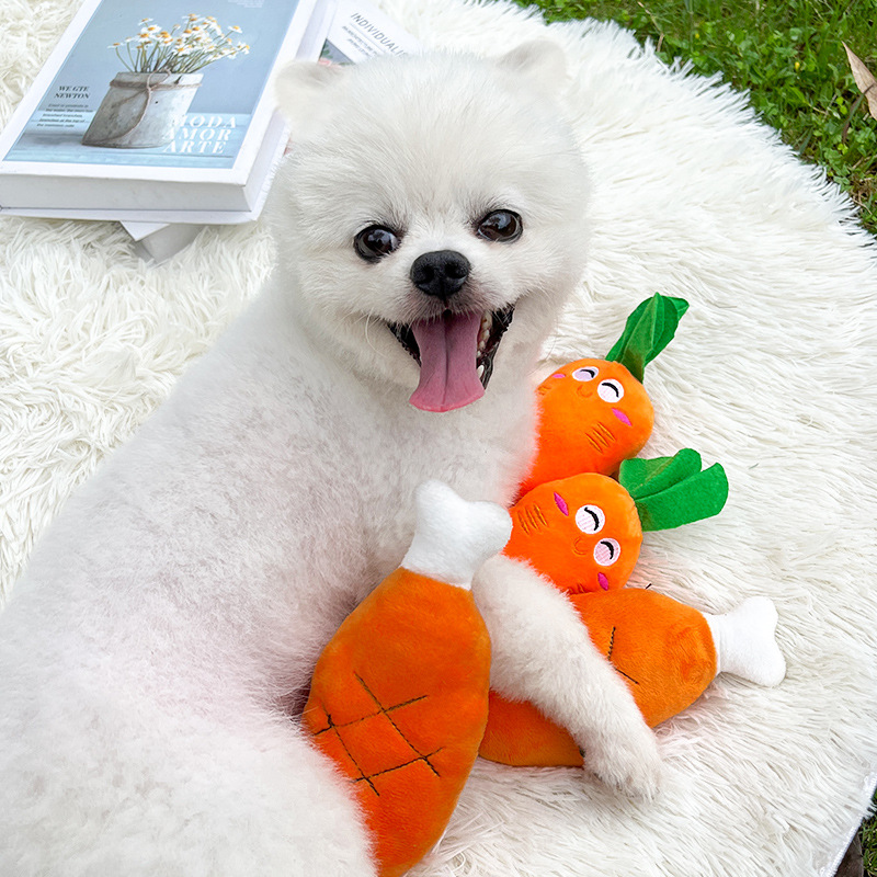 Cute Plush Unforgettable Pet Toys display picture 1