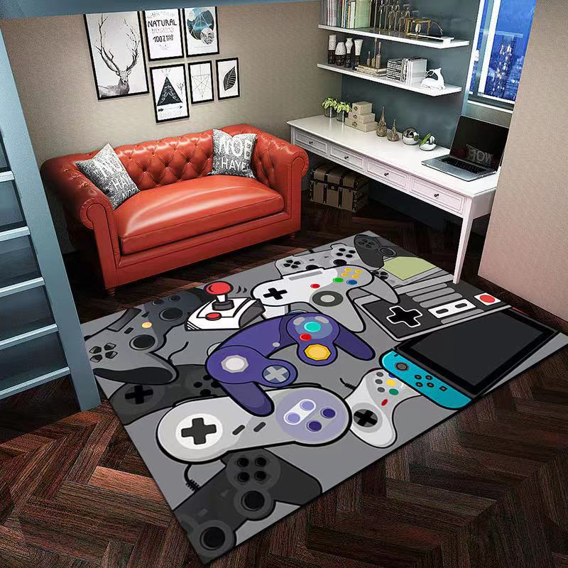 Fabricantes de suministro INS alfombra Amazon generación hogar sala de estar dormitorio manta de noche manejar patrón transfronterizo al por mayor image 7
