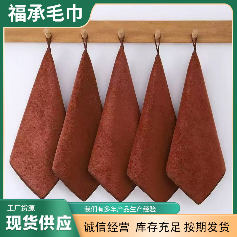 Microfiber Square Towel, Household Cleaning Rag, Absorbent and Lint-Free, Kitchen Housekeeping Cleaning Small Towel Manufacturer
