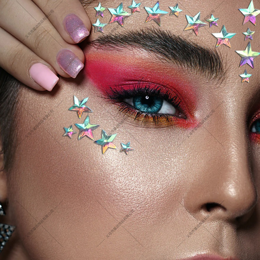 Crystal face sticker ˮü걦ʯ곧