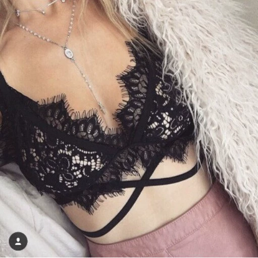 Модальный кружевной sexy бюстгальтер, нижнее бельё, Aliexpress, ebay, европейский стиль, утягивающий эффект