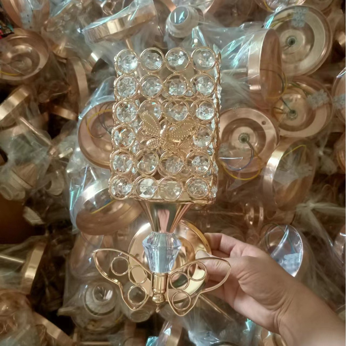 Nuevo moderno minimalista dormitorio lámpara de noche protección ocular lámpara de pared de cristal salón estudio corredor pasillo escalera lámpara