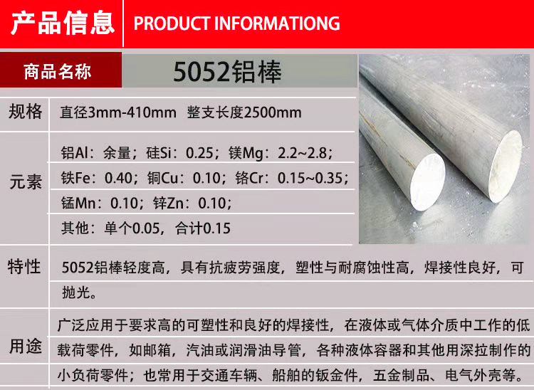 铝棒详情