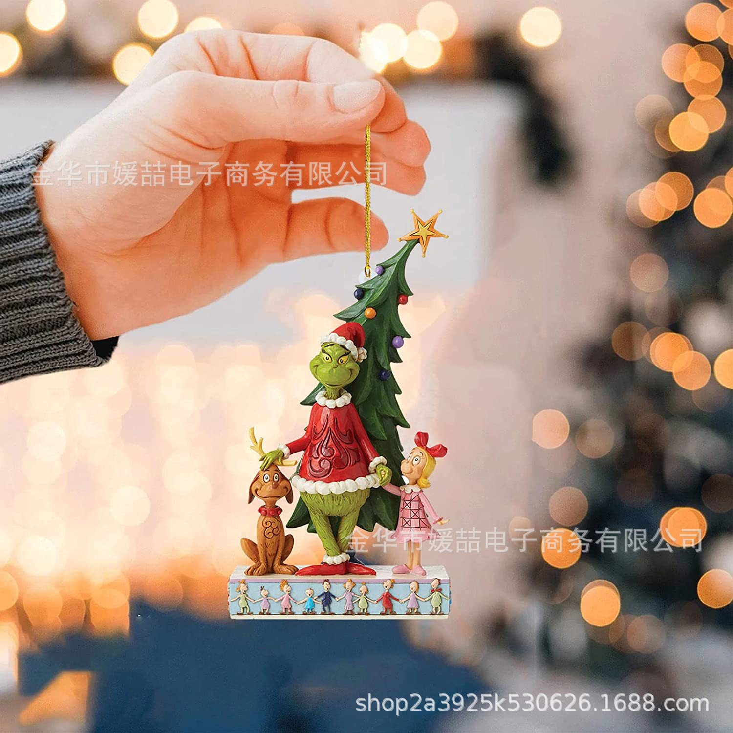 2022 nuevos productos transfronterizos colgantes de Navidad colgantes de decoración del hogar colgantes de automóviles espejos retrovisores colgantes de mochila árbol de Navidad image 2