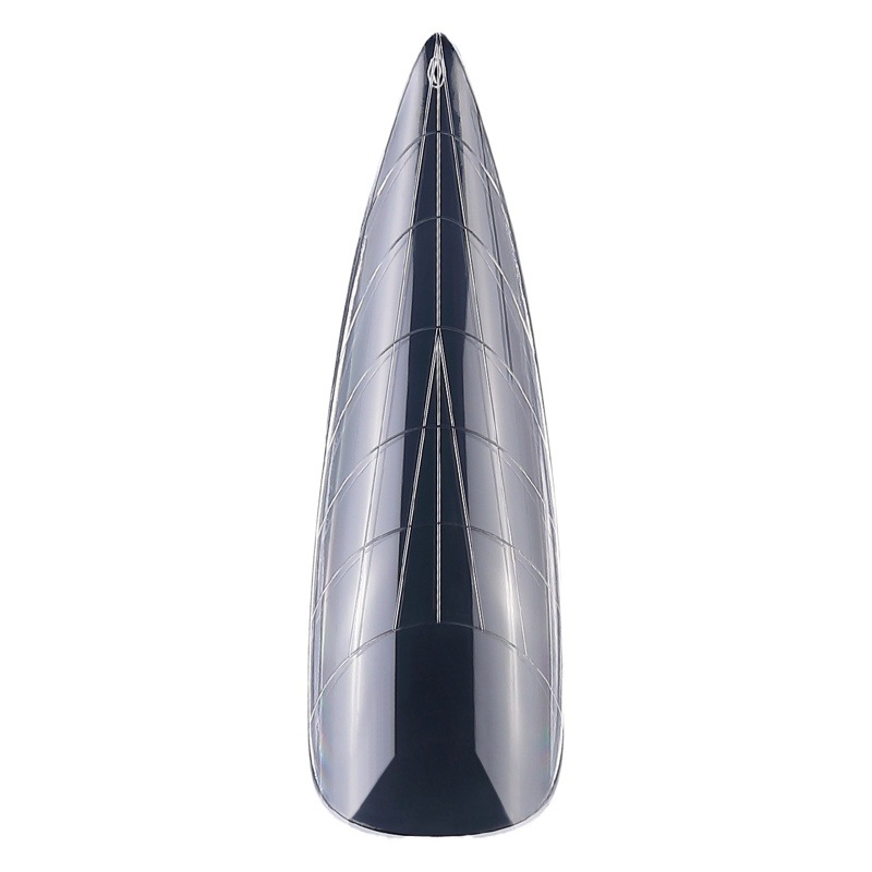 Nail Art Nail Tips 28 Styles 24/48/60/120 Pieces Set Crystal Extension Nails with Scale, No Paper Mold Needed, Fake Nails