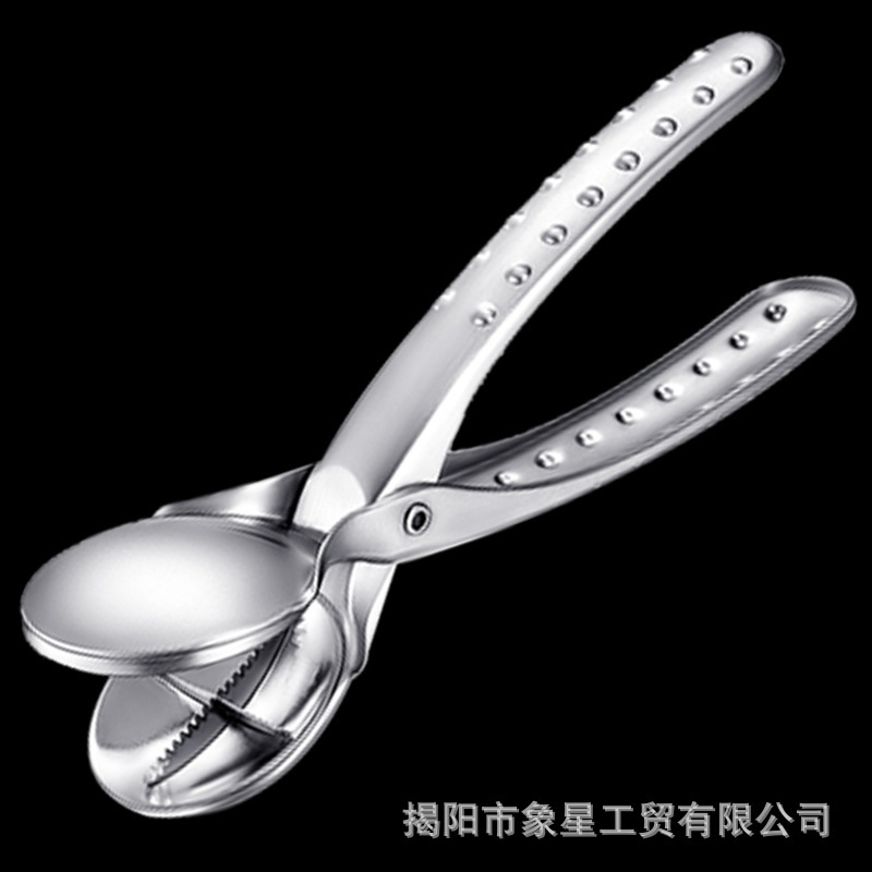 304ステンレスの栗の開口器は栗の神器の十字の栗を剥いてくるみのクリップを挟みます。|undefined