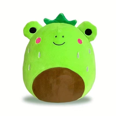 Oyuncaq yastıqlar, Toy Pillow Strawberry Cow Jack - green-strawberry-frog-20cm0140kg