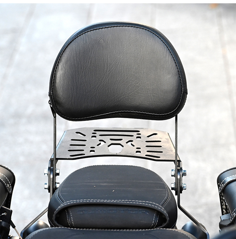 Suitable for Benda Graystone 250Cvt Rear Passenger Backrest Motorcycle Backrest Storage Rack Rear Shelf Modification Parts