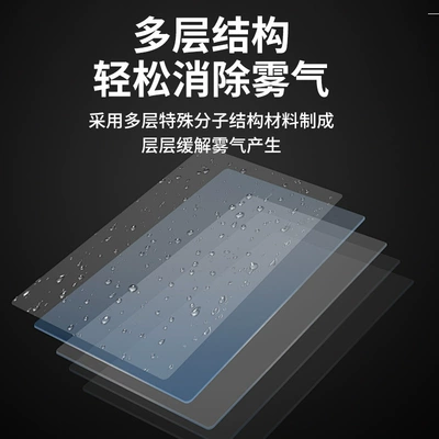 swimming goggles, Motorcycle helmet anti-fog film