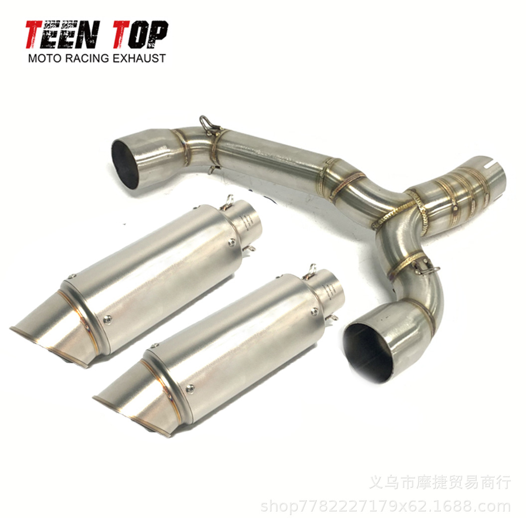 Suitable for Motorcycle Suzuki Cb650R/Ninja400/R1 Modified Exhaust Pipe Sc Scorpion Tail Section Exhaust Pipe