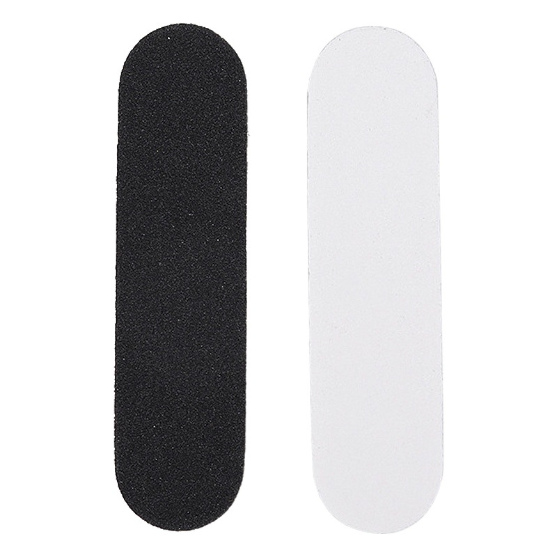 Solid Color Double-Sided Mini Nail File Wear Nail Set Gift Offset Fashion Rubbing Strip 6cm Nail Polishing Stick