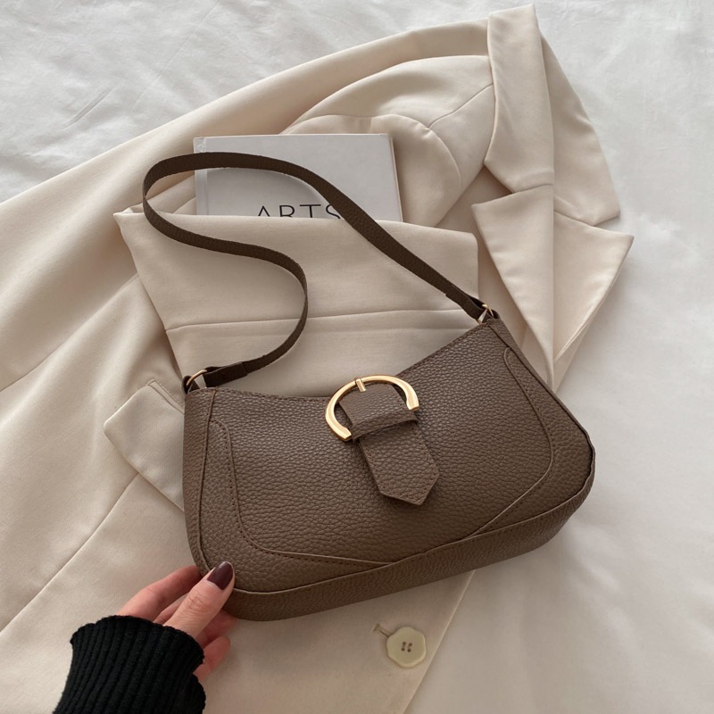 Bolso de moda popular 2024 nuevo bolso de moda casual bolso de textura coreano bolso de hombro bolso bajo la axila