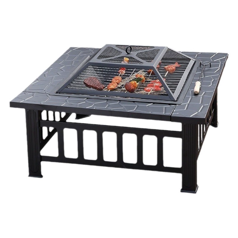 Печь для приготовления чая в обжиговой печи Полный комплект гриль открытый двор гриль подогрев стол гриль гриль гриль гриль на открытом воздухе