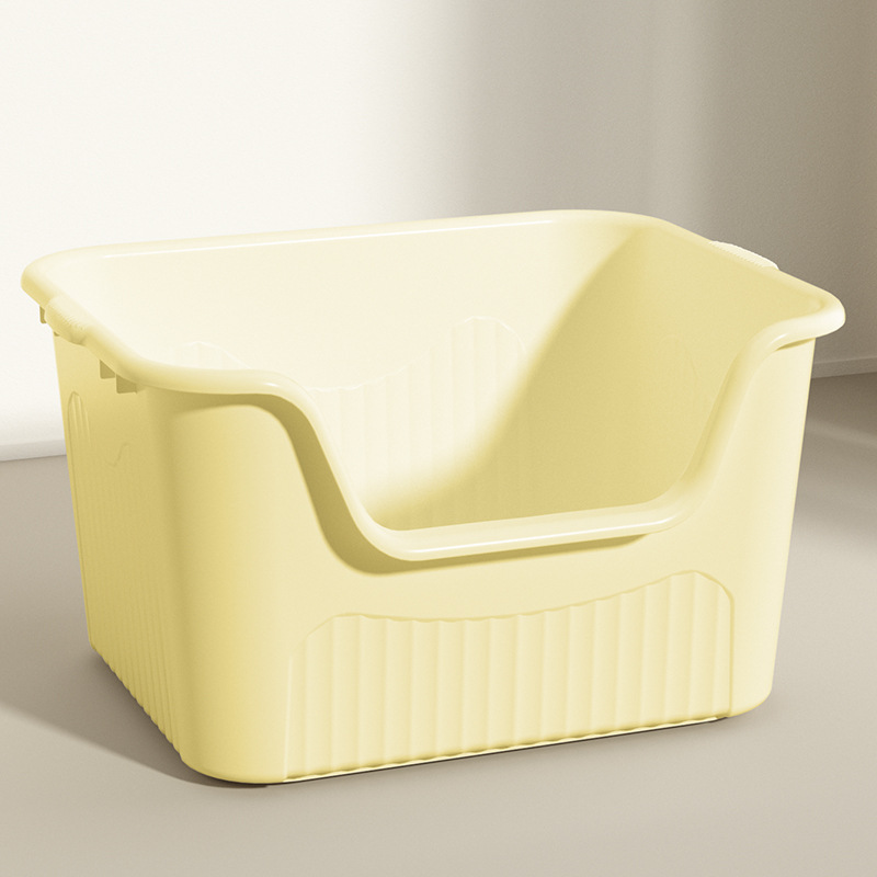 미야 화이트 56CM 대형 사이즈(고양이 배변 국자 포함)