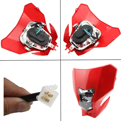 motorcycle headlight CRF450L: Motorcycle headlights, headlights