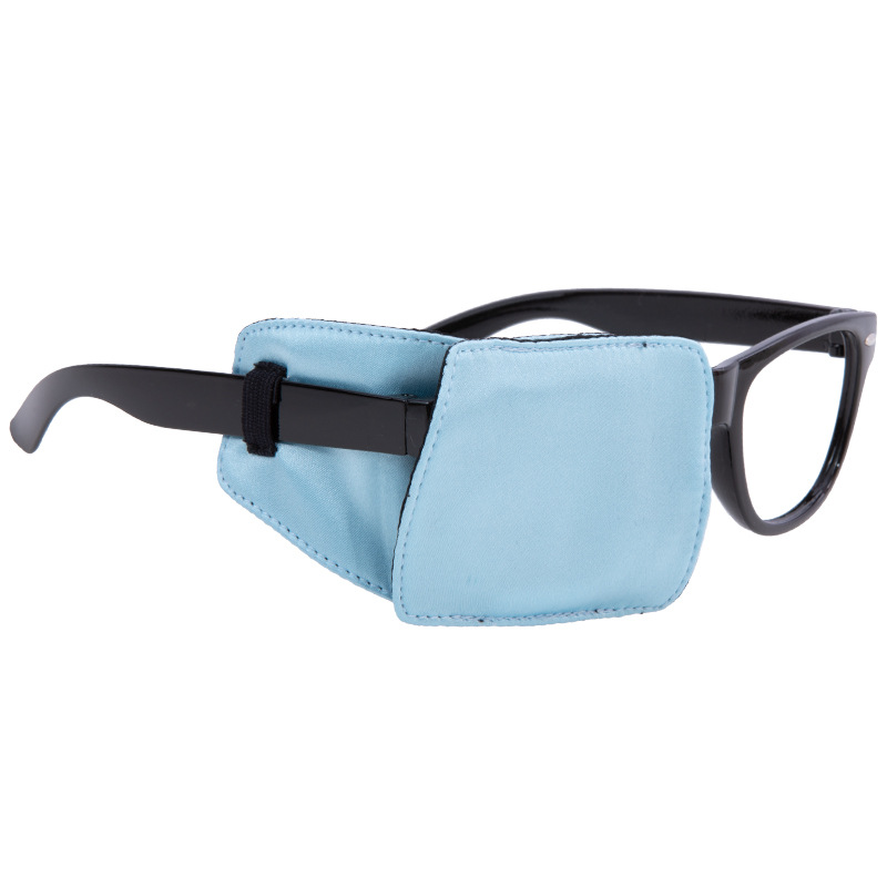 Gran cubierta negro máscara de ojo de los niños monocular estrabismo ambliopía sombreado formación corrección bloqueo parche ocular protección ocular