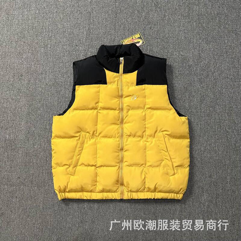 跨境美式cort刺绣恶魔岛棉服男女秋冬季ins高街棉衣连帽外套冬季|undefined
