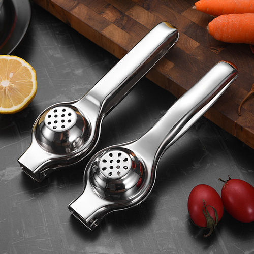 304 stainless steel manual juicer squeeze lemon juicer household orange lemon clip kitchen juicer