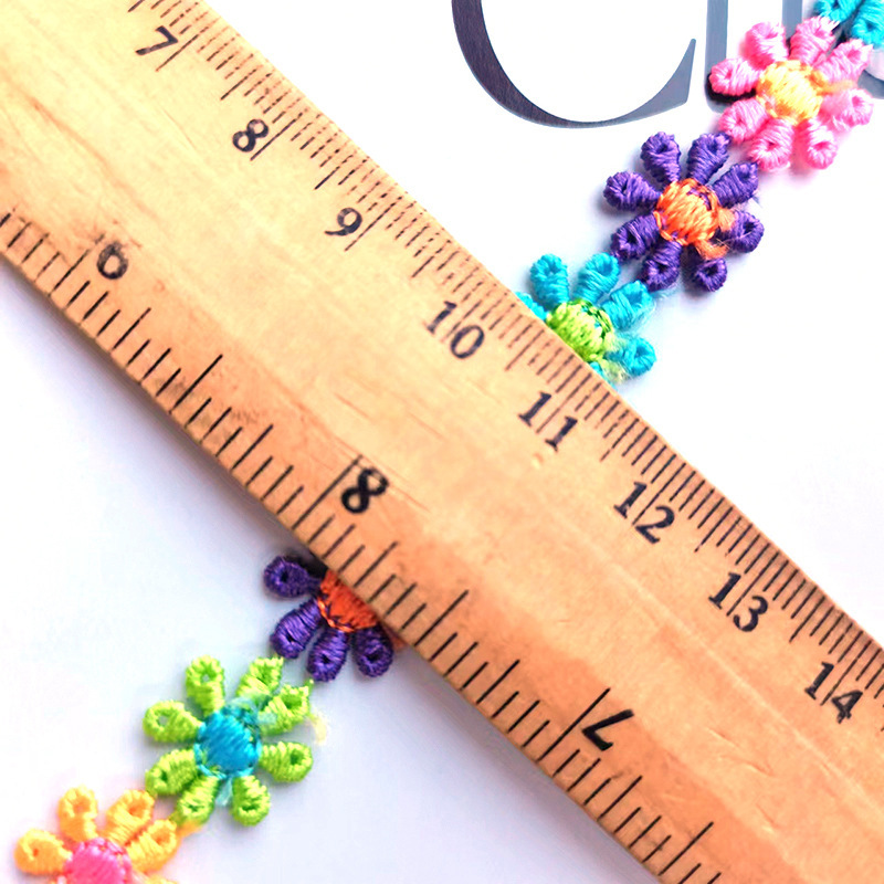 韓国版はよく売れています。2.5cm 6色8弁の水溶レースの刺繍レースの頭飾りのアクセサリーの花diyステッカーです。|undefined