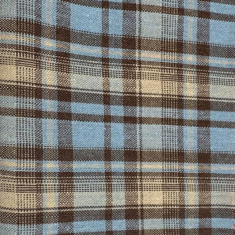 メーカーの現物の綿の色の格子の布の21本の10sのカジュアルな服装のシャツのズボンの純綿の生地|undefined