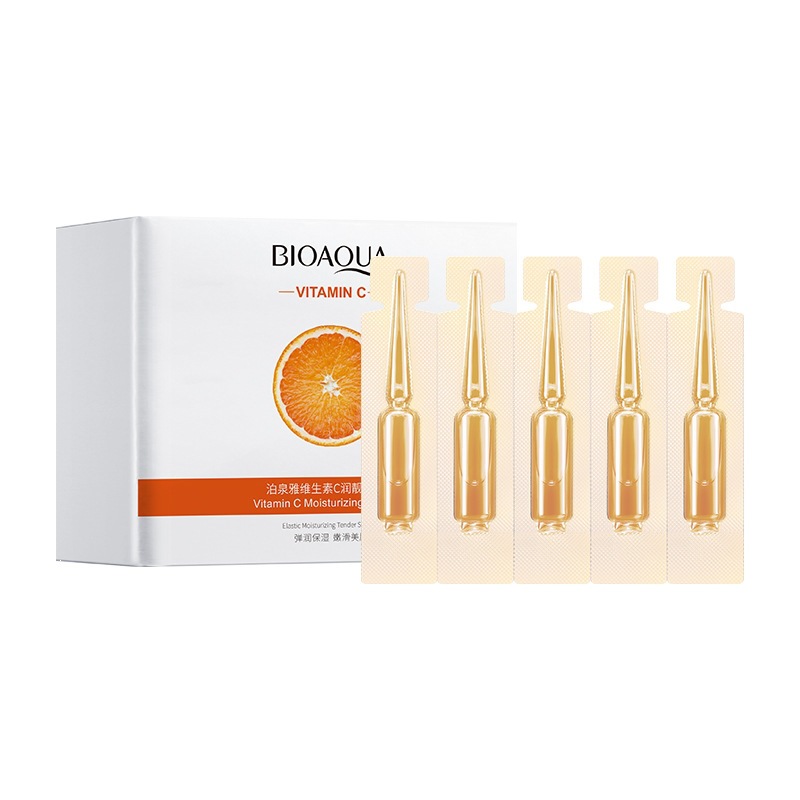 Poquenya Vitamina C Limpieza Facial Limpieza Profunda Hidratación Facial Limpieza Facial Loción Facial Cream Set