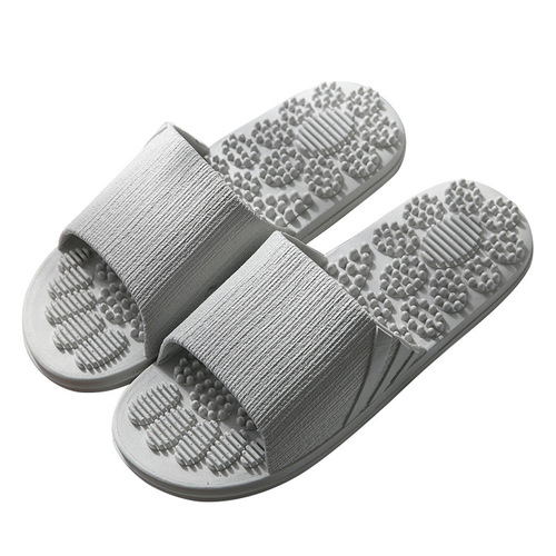 Foot massage slippers for men, summer home indoor bathroom shower, fashionable, couple's, anti-slip, home cooling slippers for men in summer
