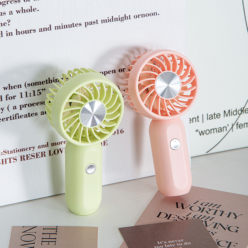 Handheld Fan Mini Compact Portable Outdoor Home Student Refreshing Quiet Small Fan Gift Wholesale