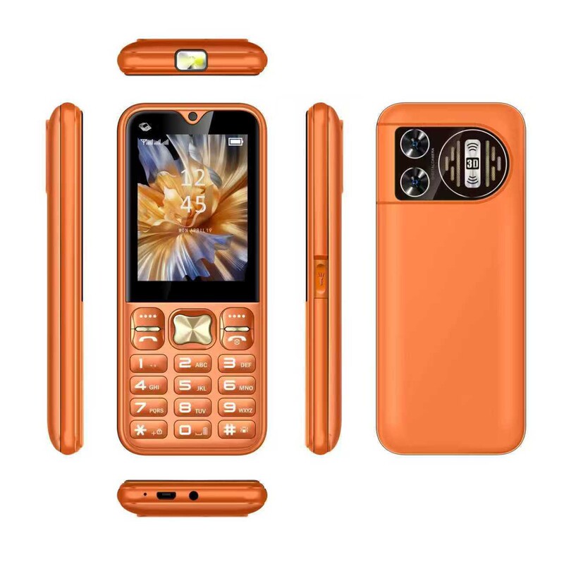 New cross-border T-798 mobile phone with WhatsAPP low-end mobile phone South America straight foreign language mobile phone