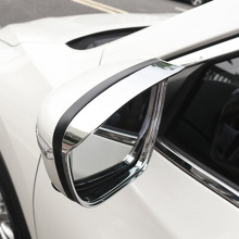 适用日产JUKE后视镜雨眉 ABS电镀 For Nissan JUKE 2015-18