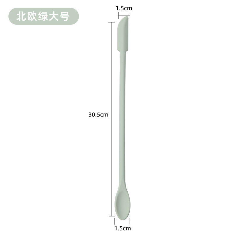 爆款食品级硅胶迷你硅胶刮刀果酱刮勺粉底液化妆品瓶刮刀三件套装|undefined