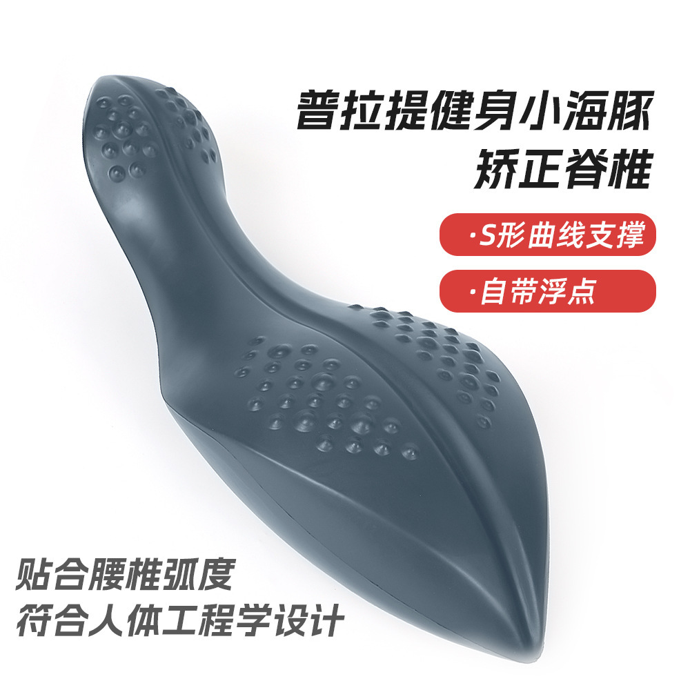 Yoga Pilates Body Beauty Dolphin Spine Corrector Balance Core Horse Trainer Fitness Equipment