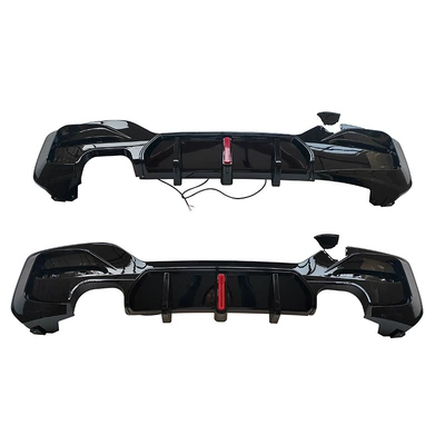 four-out rear spoiler double-out rear lip, Big Surrounded