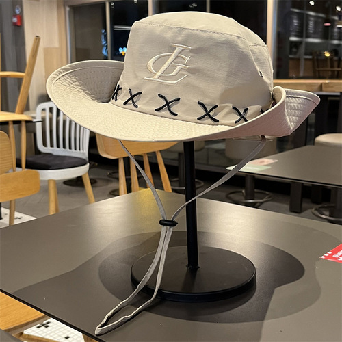 Hiking Sun Hat Western Cowboy Quick-Drying Waterproof Unisex Spring Summer Neck Cover Fishing Hiking Camping Foldable