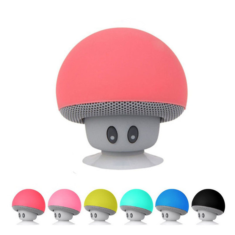 ワイヤレス防水キノコギフトbluetoothスピーカー吸盤クリエイティブ小音響クリエイティブギフトサブウーファ卸売り|undefined
