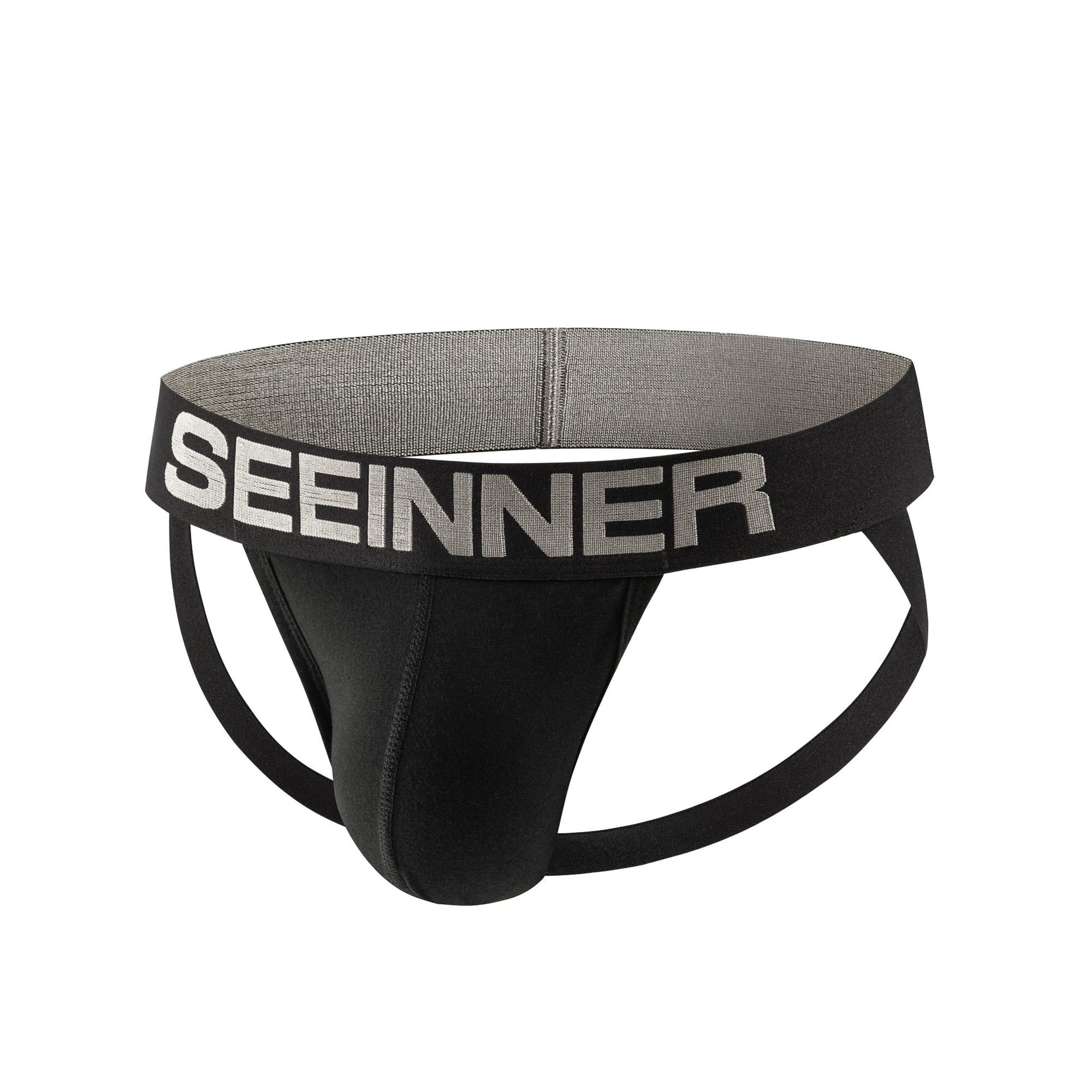Calzoncillos dobles tipo tanga para hombre Seeinner, de algodón puro, agradable para la piel, cómodos y transpirables, de la marca Temu Xiyin, procedentes de Amazon. image 7