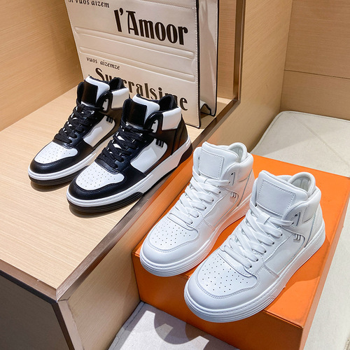 Spring High-top Sneakers for Women New Style Heightening Student Board Shoes Ins Trendy Internet Famous Korean Version Women's Shoes A1052