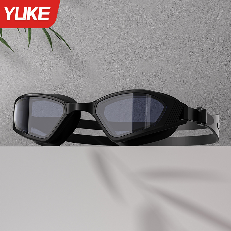 Set de Gafas de Natación de Policarbonato, Impermeable y Antiempañante