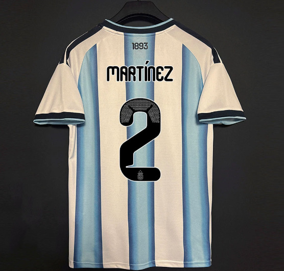 2627 Copa del Mundo Argentina fans edición de Messi 10 Dybala 21 camiseta de fútbol se puede enviar a través de la frontera