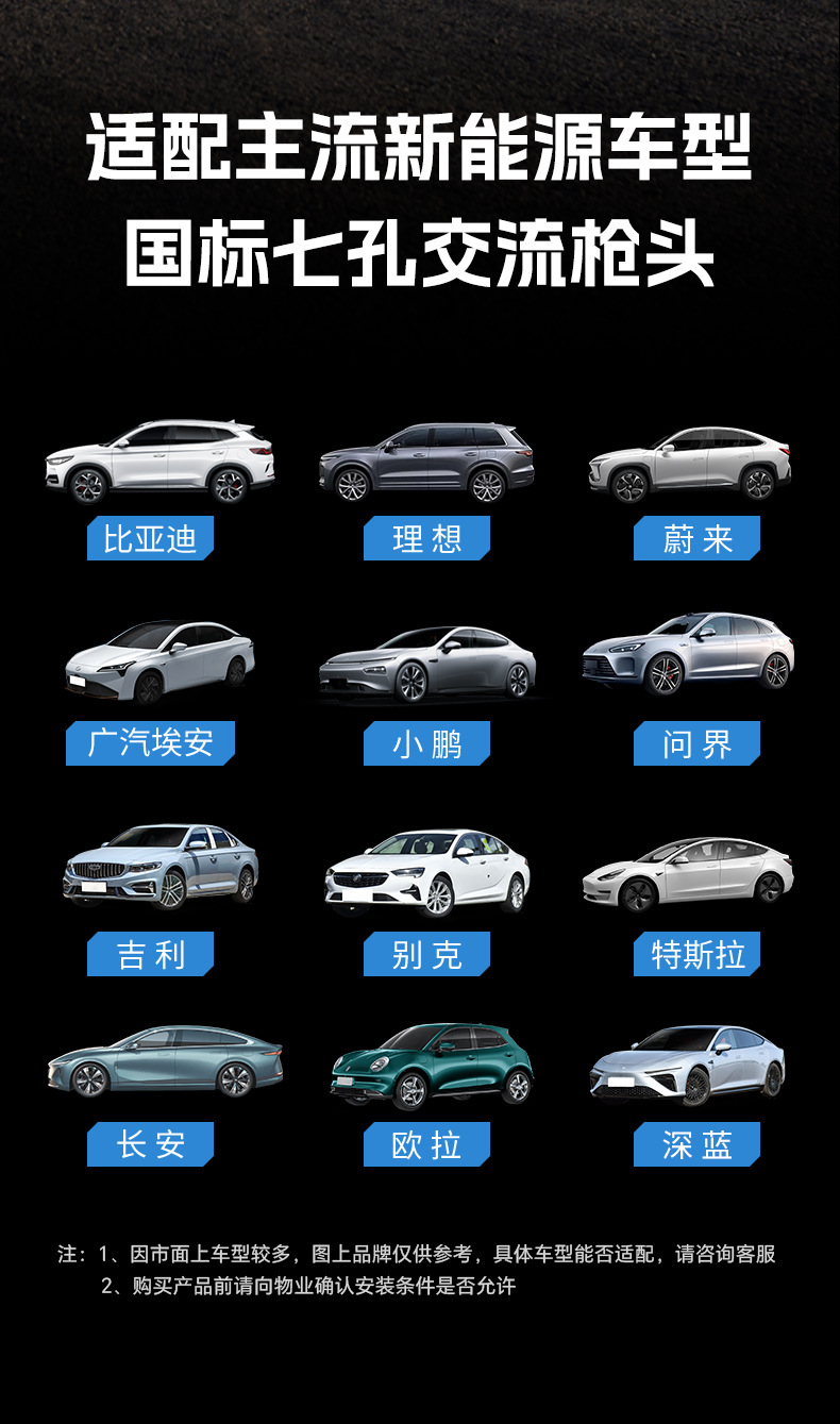 Luzhuchong Home-Use Charging Station 7Kw New Energy Electric Vehicle Commercial Charging Station with Qr Code and Card Payment Universal