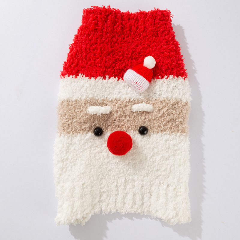 Термобелье для домашних животных→Рождественский свитер без рукавов