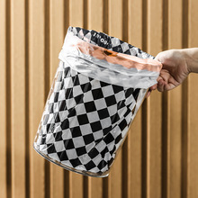 抽繩垃圾袋定制高檔家用辦公室手提式提繩大號收口塑料袋大量批發
