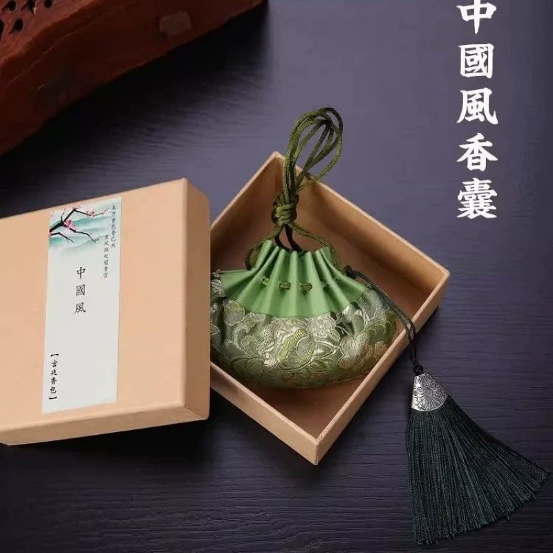 Пакетик для фестиваля драконьих лодок, пустой пакетик, пакетик с полынью, древний стиль, пакетик для фестиваля драконьих лодок, портативный кулон, материал для самостоятельного изготовления, сумка для вышивки