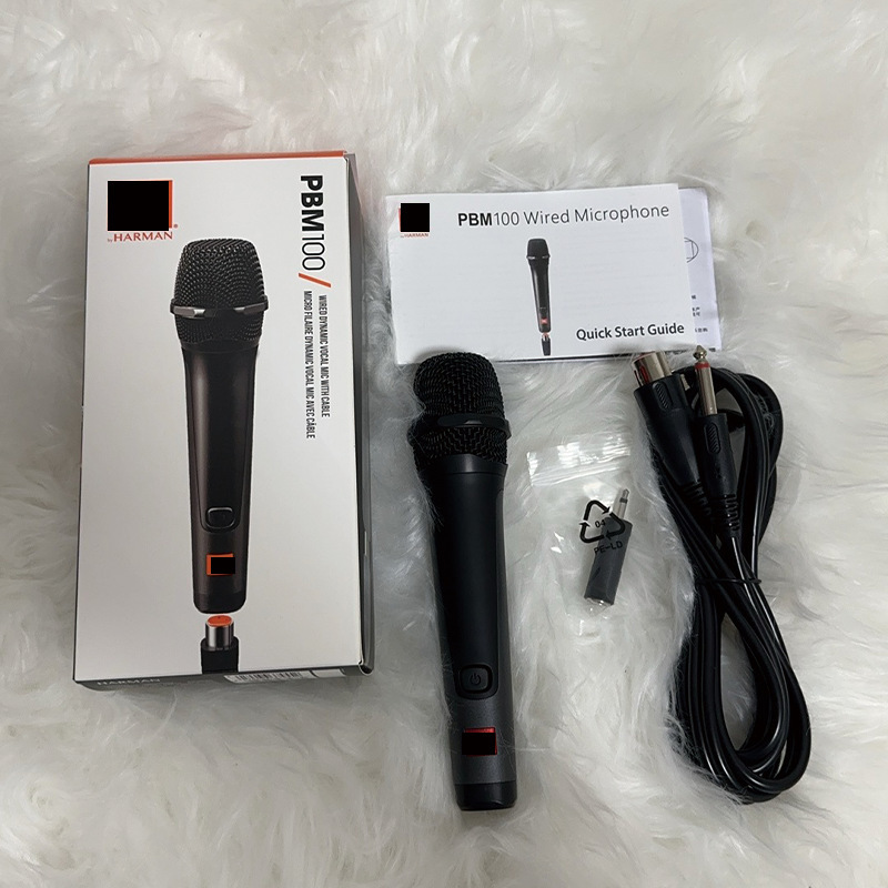 Cross-Border Foreign Trade Wired Dynamic Microphone Karaoke Performance Conference Host Home Professional Microphone